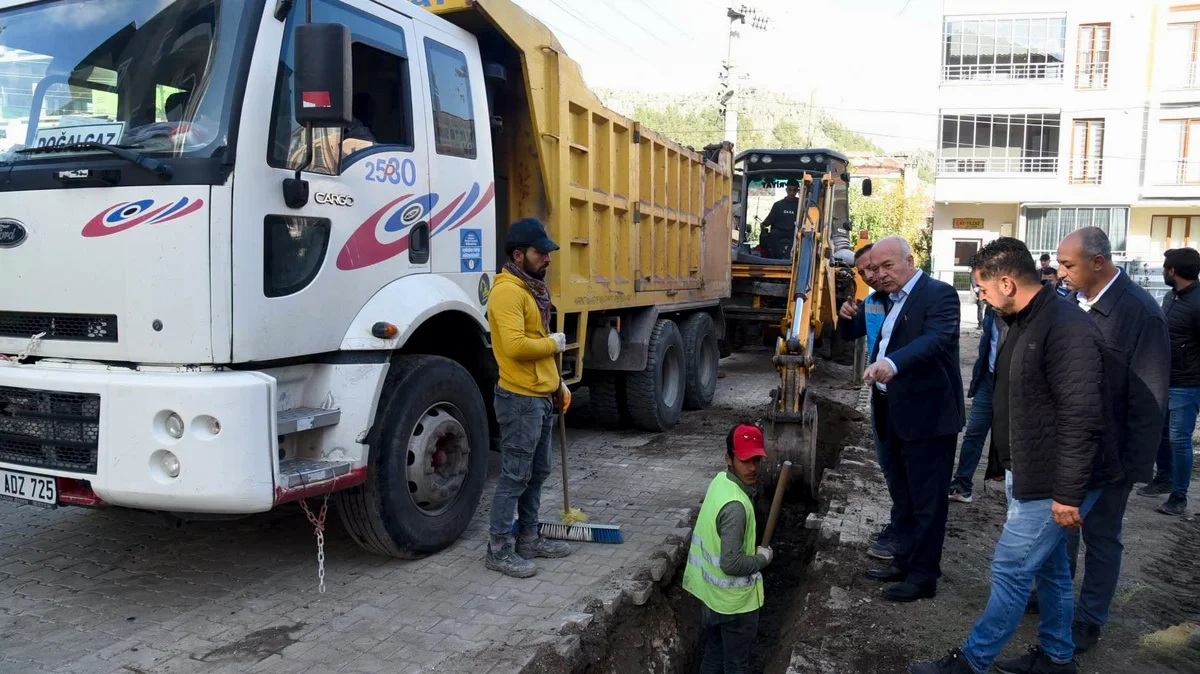 Dursunbey Doğalgaz Yatırımıyla Ulusal Şebekeye Bağlandı