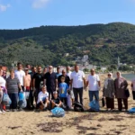 Marmara Adalar Belediyesi'nden Topağaç'ta Çevre Temizliği