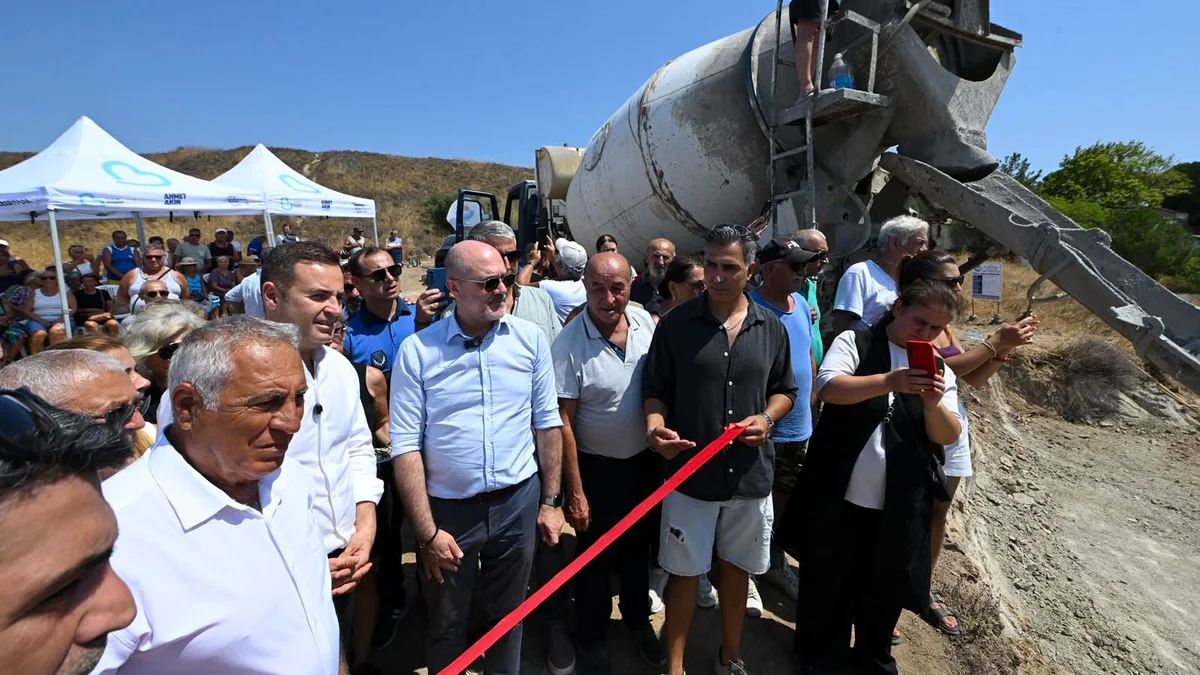 Avşa Cemevi'nin Temeli Atıldı: Başkan Akın'dan Birlik Mesajı