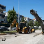 Balıkesir Savaştepe Caddesi'nde Yol Yenileme Çalışmaları Başladı