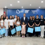 Balıkesirli LGS Birincileri, Başkan Ahmet Akın'ı Makamında Ziyaret Etti