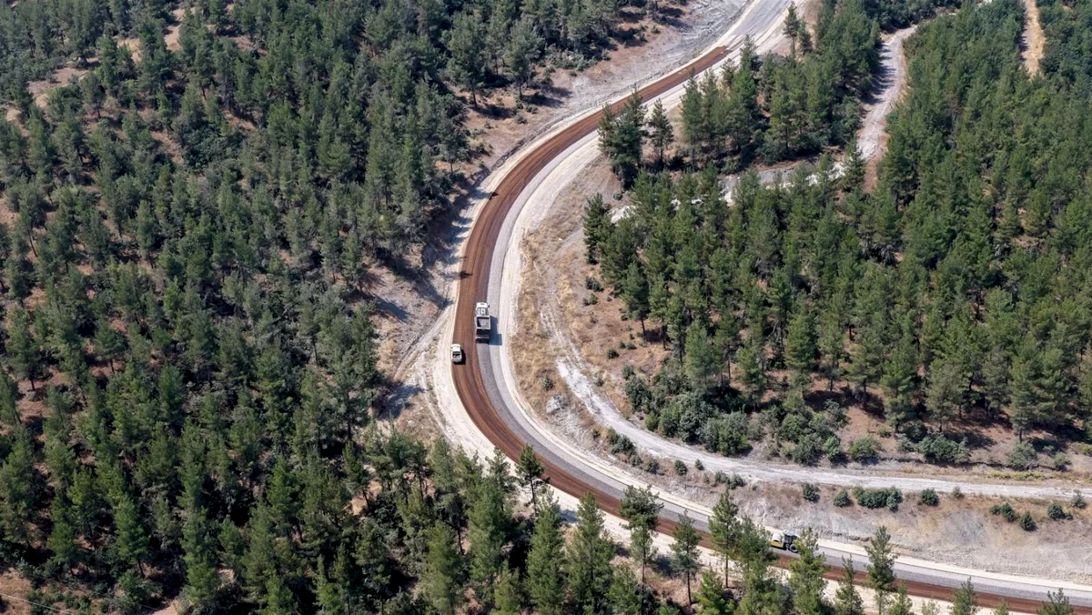Dursunbey Gökçedağ Grup Yolu Çalışması Tamamlandı