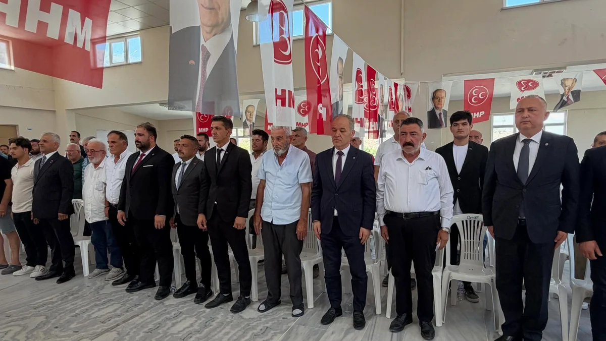 MHP Marmara İlçe Kongresi: Özkan Öztürk Yeni Başkan Seçildi